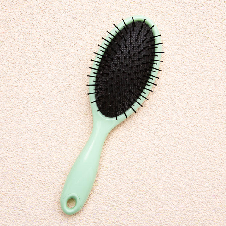 Cepillo para el cabello con almohadilla desenredante separable con cepillo limpiador