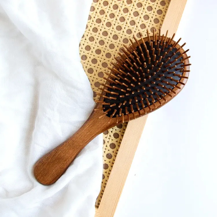 Cepillo de pelo del peine del bolso de aire femenino del hogar del cuero cabelludo del masaje