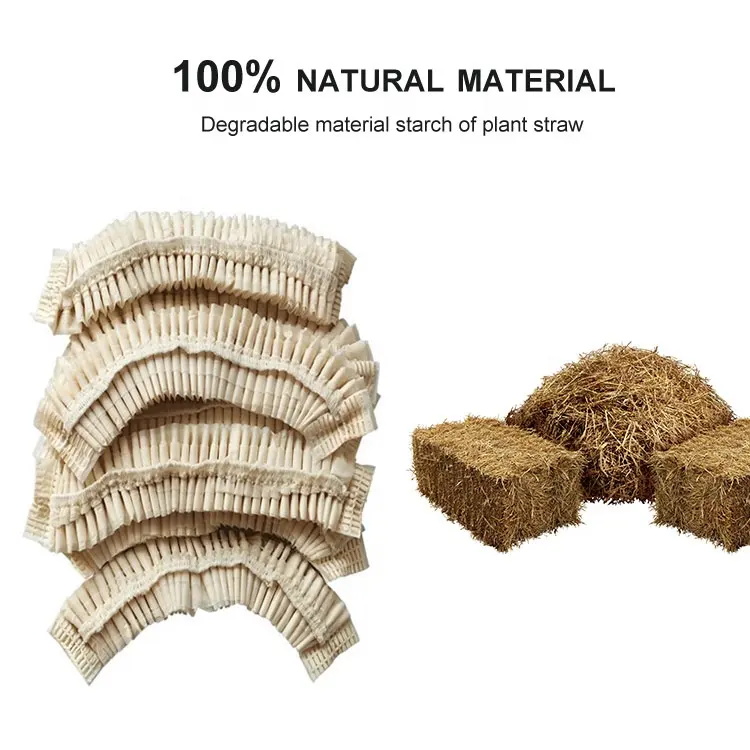 Gorro de ducha biodegradable desechable para hotel ecológico